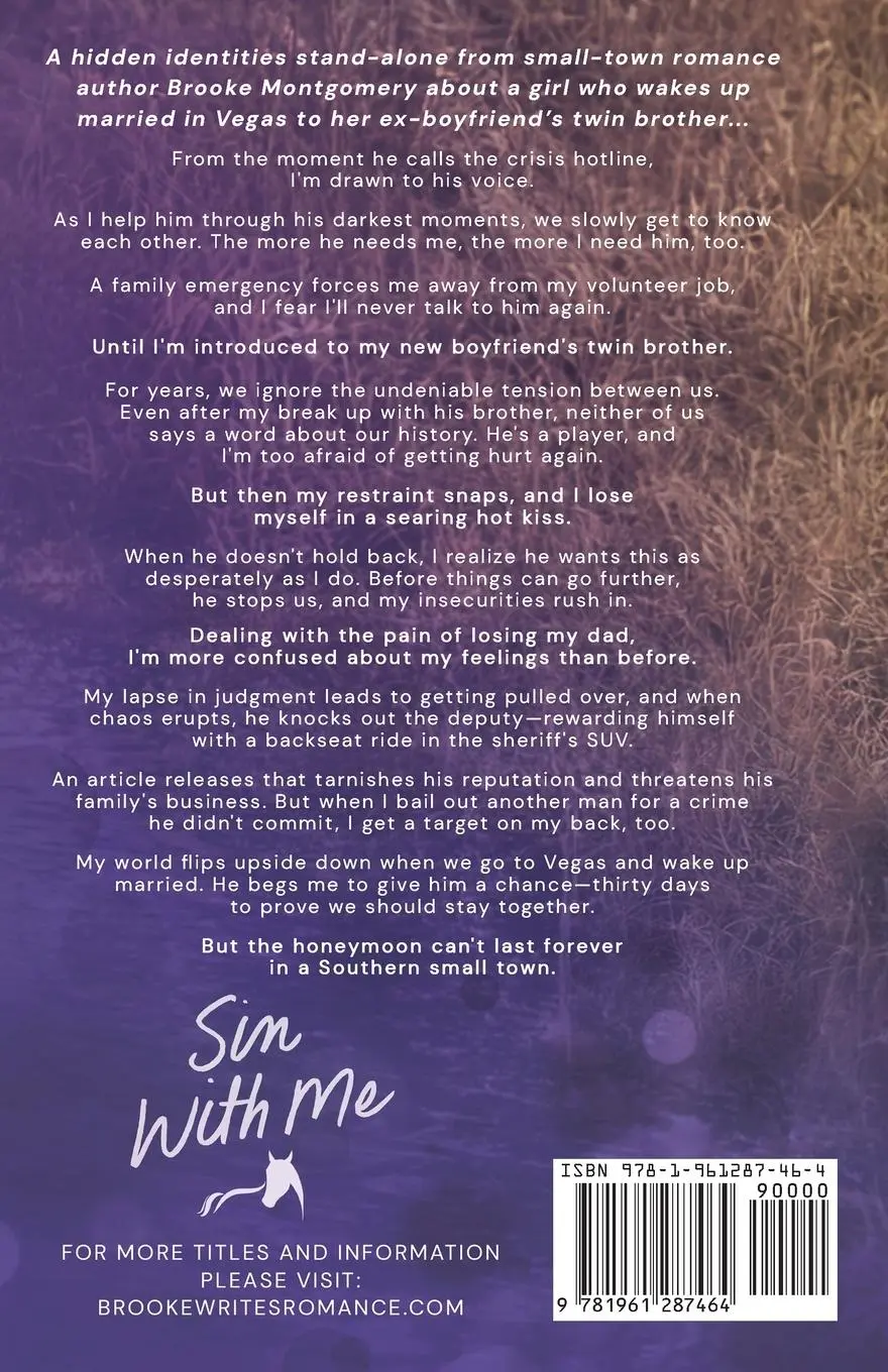 Rückseite: 9781961287464 | Sin With Me | Brooke Montgomery | Taschenbuch | Englisch | 2025