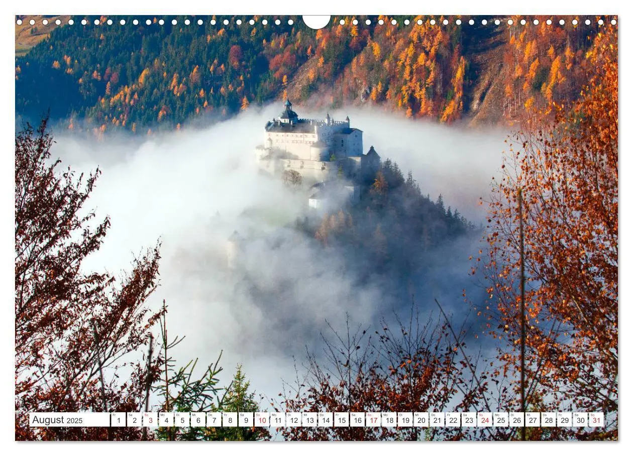 Bild: 9783435157464 | Die Festung Hohenwerfen (Wandkalender 2025 DIN A3 quer), CALVENDO...