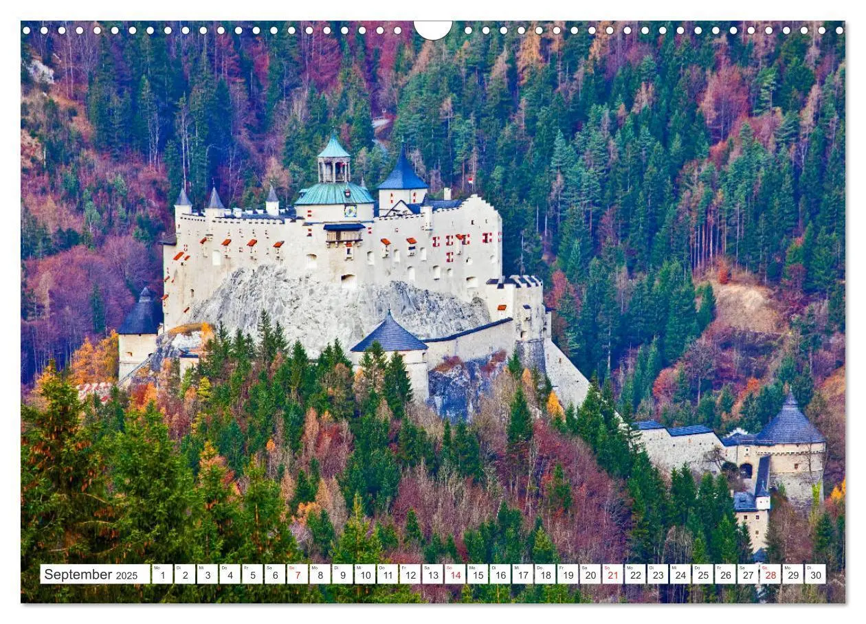 Bild: 9783435157464 | Die Festung Hohenwerfen (Wandkalender 2025 DIN A3 quer), CALVENDO...