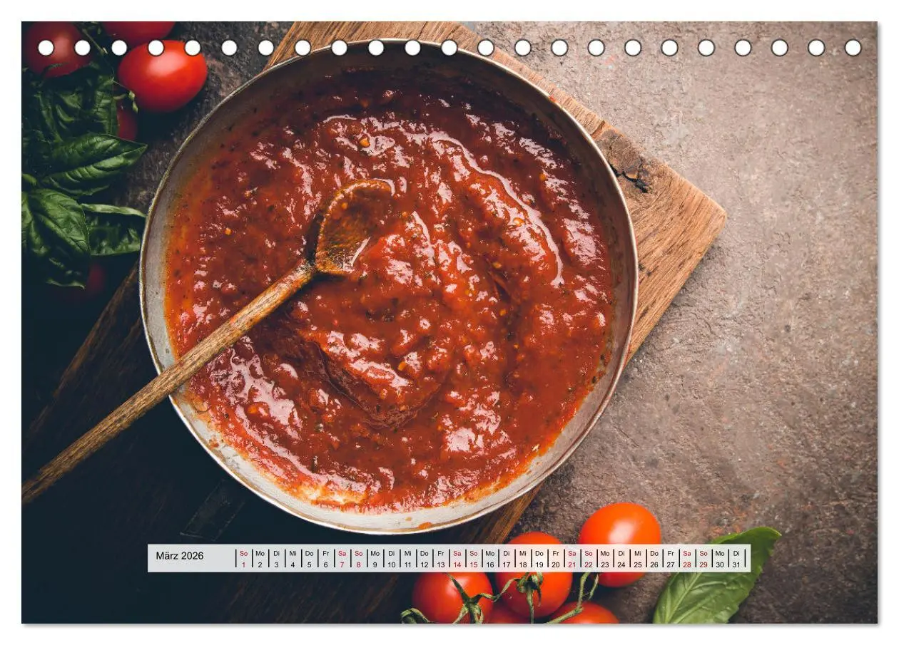 Bild: 9783457627464 | Mediterrane Küche - Gesund &amp; Lecker (Tischkalender 2026 DIN A5...