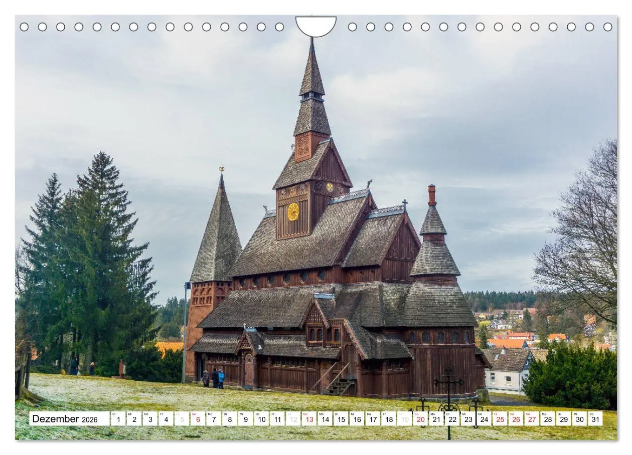 Bild: 9783516027464 | Niedersachsen (Wandkalender 2026 DIN A4 quer), CALVENDO Monatskalender
