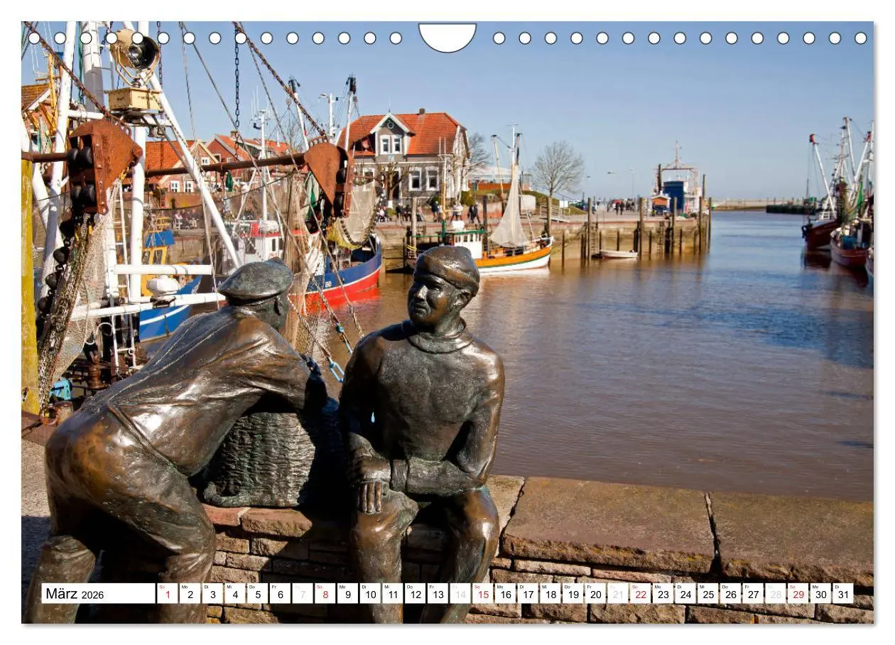 Bild: 9783516027464 | Niedersachsen (Wandkalender 2026 DIN A4 quer), CALVENDO Monatskalender