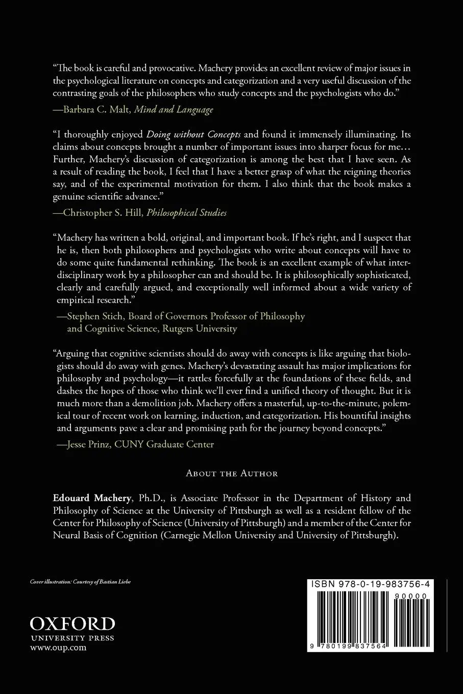 Rückseite: 9780199837564 | Doing Without Concepts | Edouard Machery | Taschenbuch | Englisch