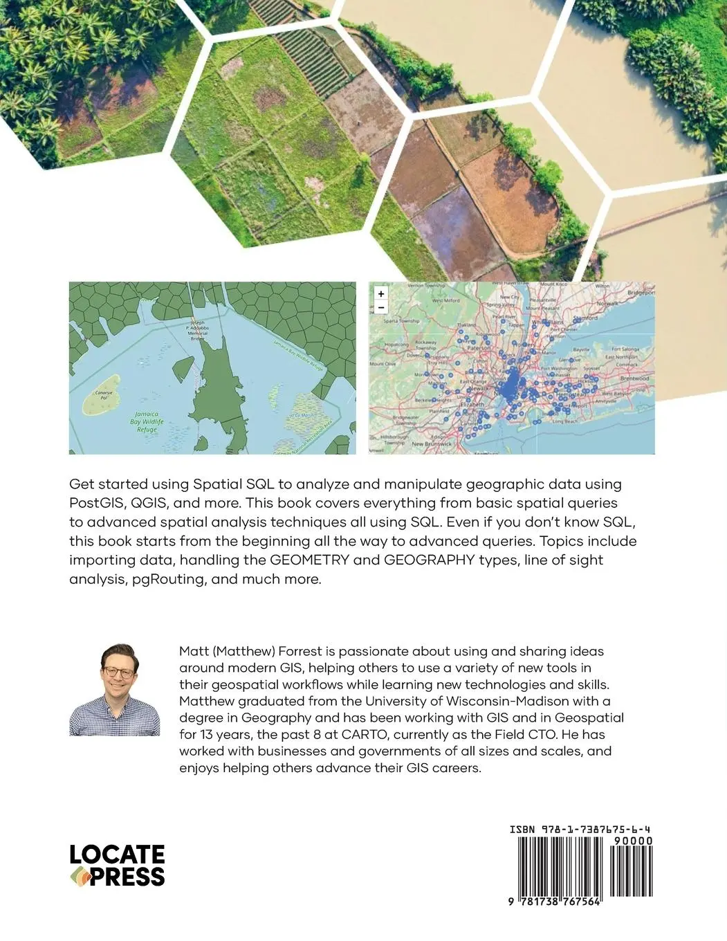 Rückseite: 9781738767564 | Spatial SQL | A Practical Approach to Modern GIS Using SQL | Forrest
