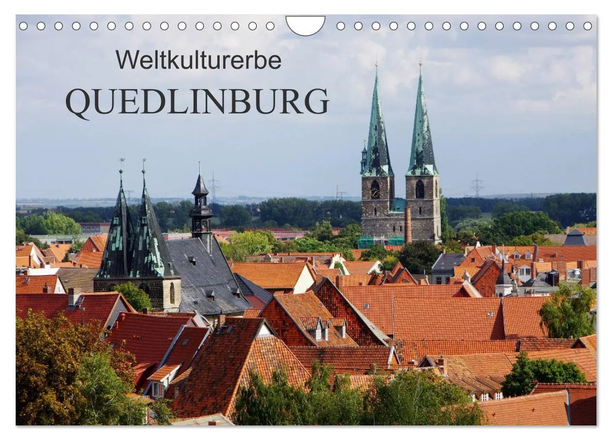Cover: 9783435387564 | Weltkulturerbe Quedlinburg (Wandkalender 2025 DIN A4 quer),...
