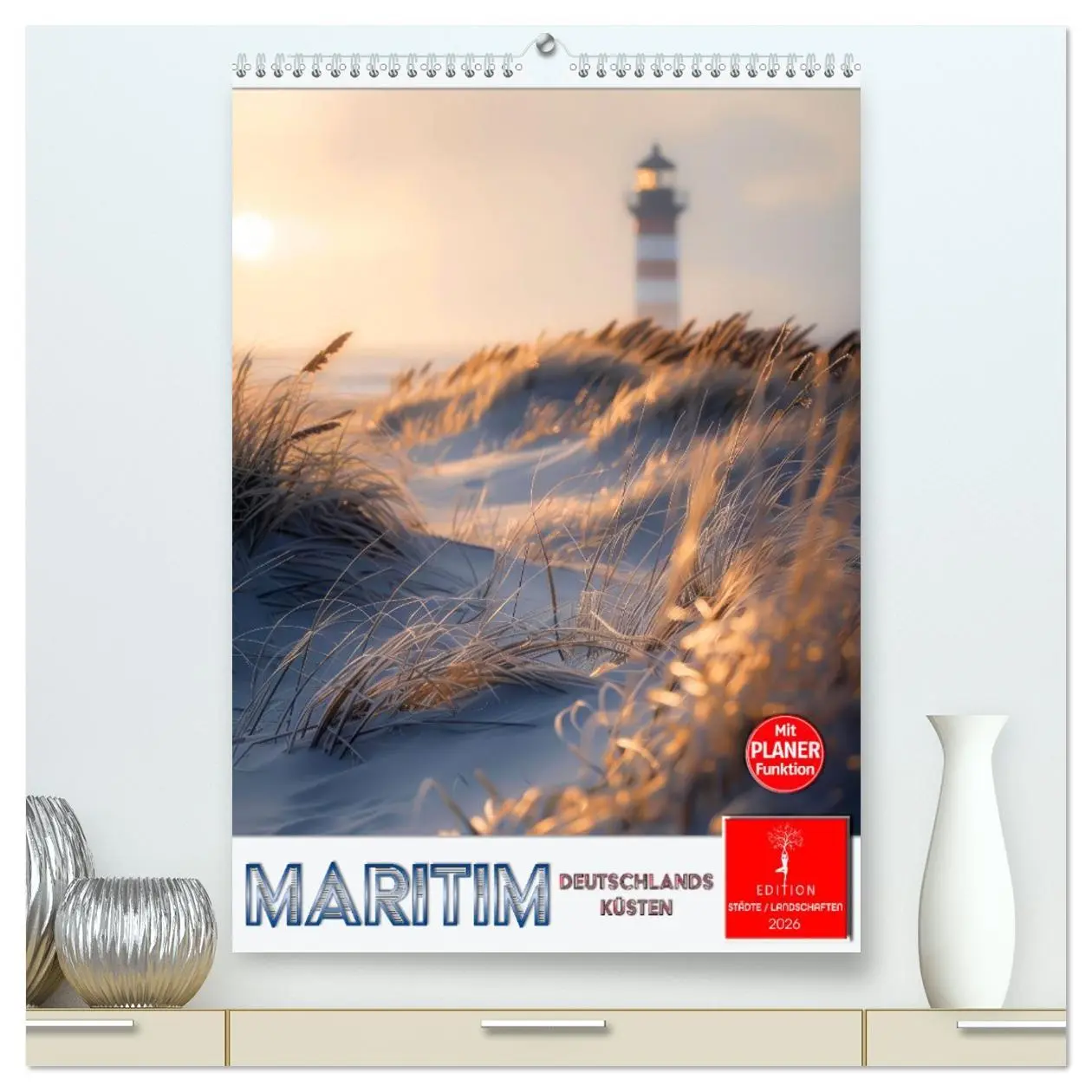 Cover: 9783516257564 | Maritim, Deutschlands Küsten (hochwertiger Premium Wandkalender...