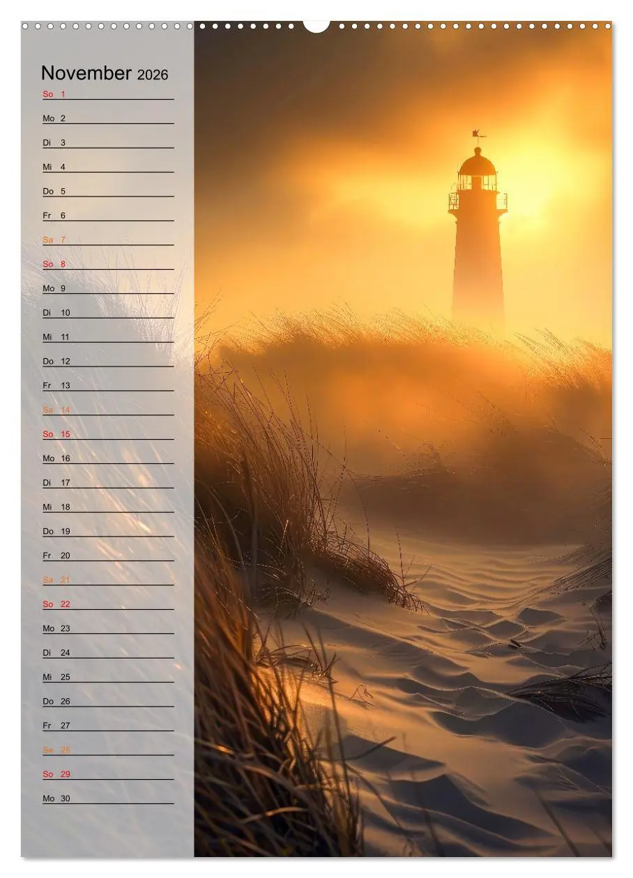 Bild: 9783516257564 | Maritim, Deutschlands Küsten (hochwertiger Premium Wandkalender...