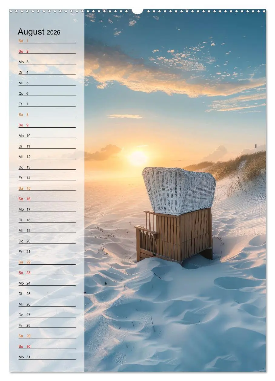 Bild: 9783516257564 | Maritim, Deutschlands Küsten (hochwertiger Premium Wandkalender...