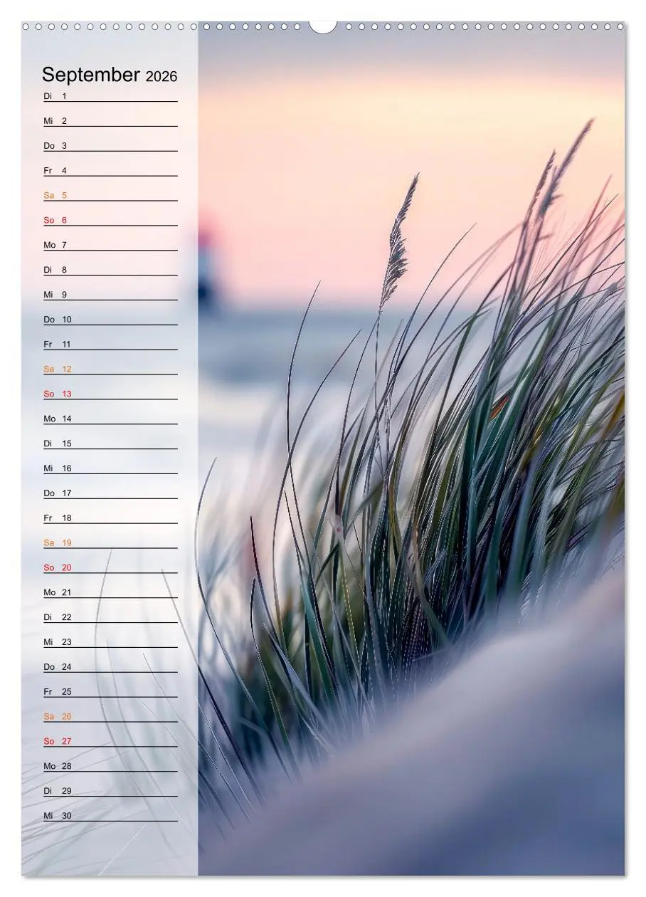 Bild: 9783516257564 | Maritim, Deutschlands Küsten (hochwertiger Premium Wandkalender...