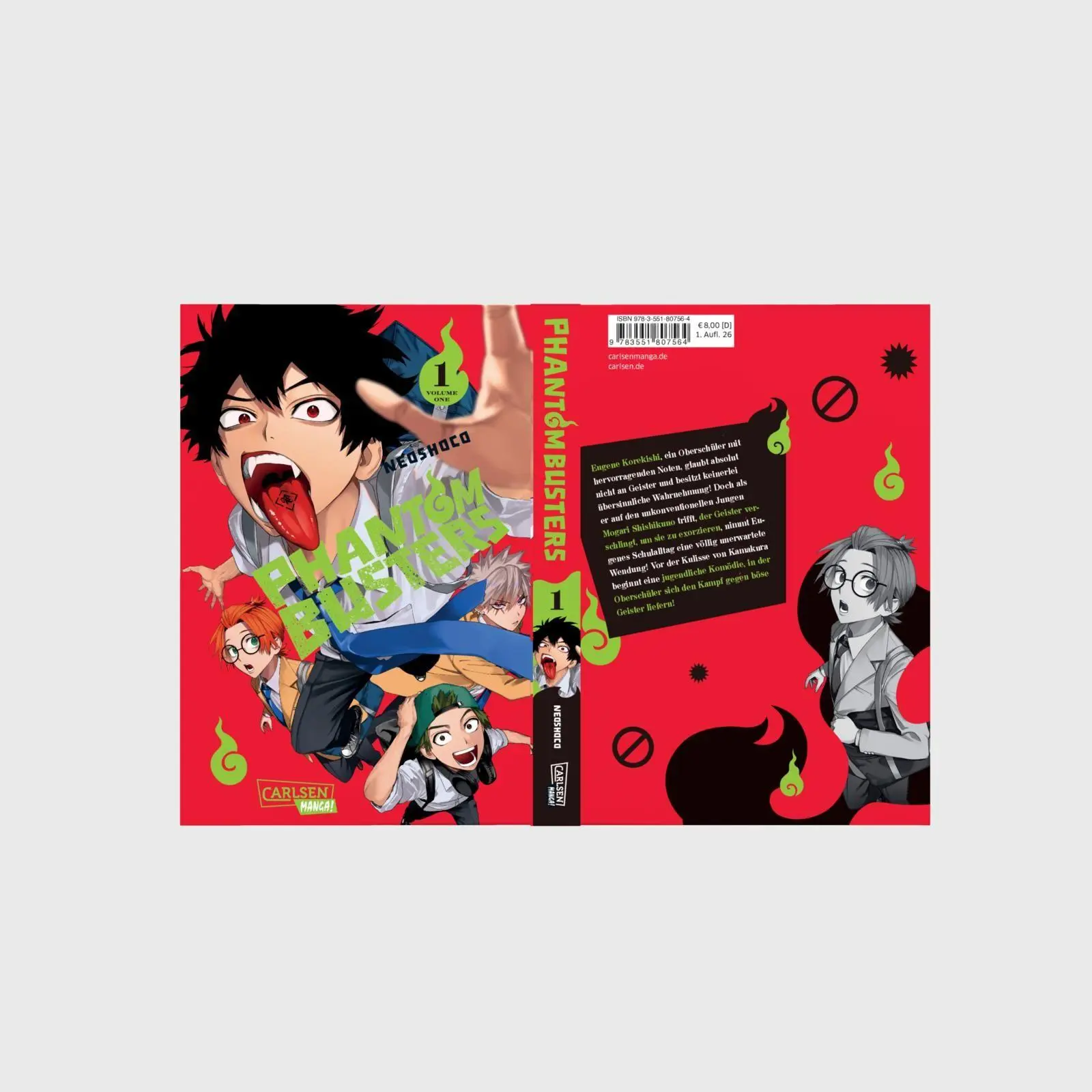 Bild: 9783551807564 | Phantom Busters 1 | Neoshoco | Taschenbuch | Phantom Busters | 210 S.