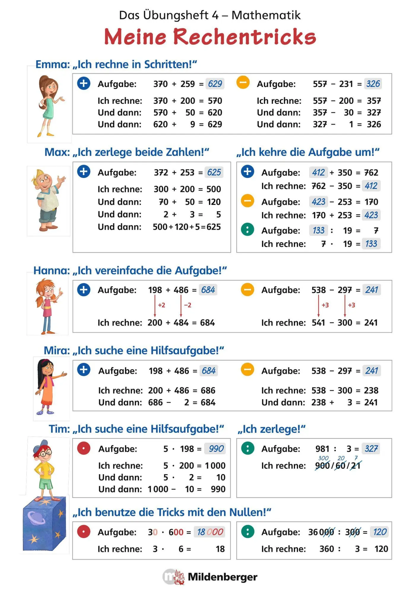 Cover: 9783619457564 | Das Übungsheft Mathematik 4 - Überarbeitete Neuauflage - Poster...