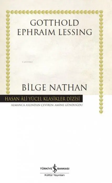Cover: 9786254297564 | Bilge Nathan | Gotthold Ephraim Lessing | Taschenbuch | Türkisch