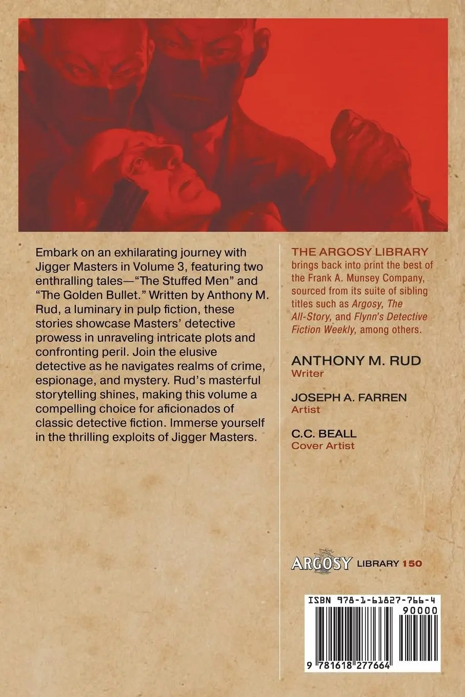 Rückseite: 9781618277664 | The Stuffed Men | The Complete Cases of Jigger Masters, Volume 3 | Rud