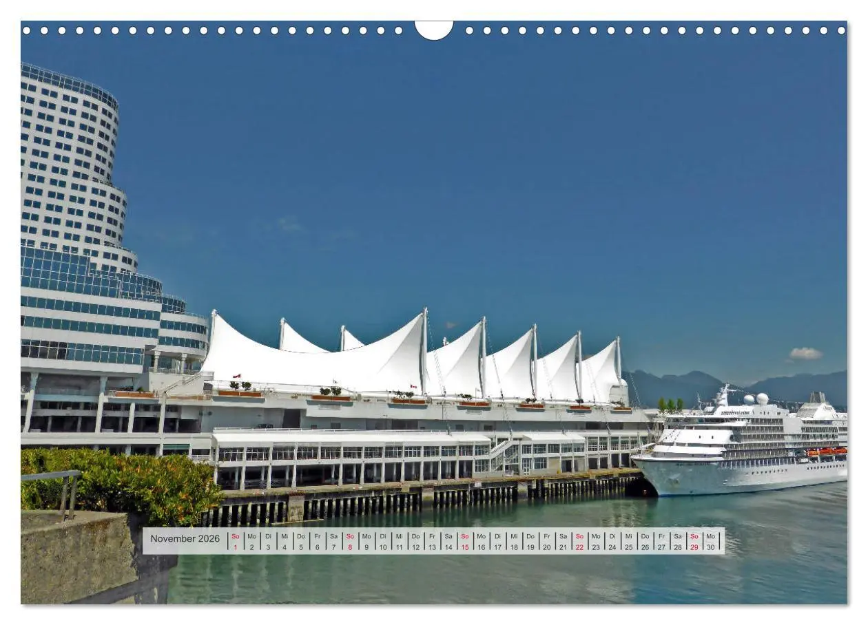 Bild: 9783457777664 | Vancouver Kanada 2026 (Wandkalender 2026 DIN A3 quer), CALVENDO...