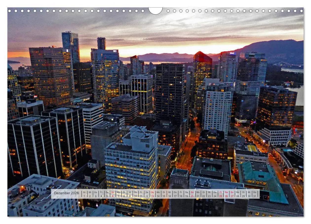 Bild: 9783457777664 | Vancouver Kanada 2026 (Wandkalender 2026 DIN A3 quer), CALVENDO...