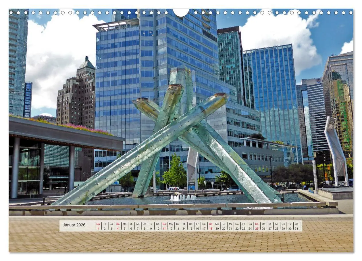 Bild: 9783457777664 | Vancouver Kanada 2026 (Wandkalender 2026 DIN A3 quer), CALVENDO...