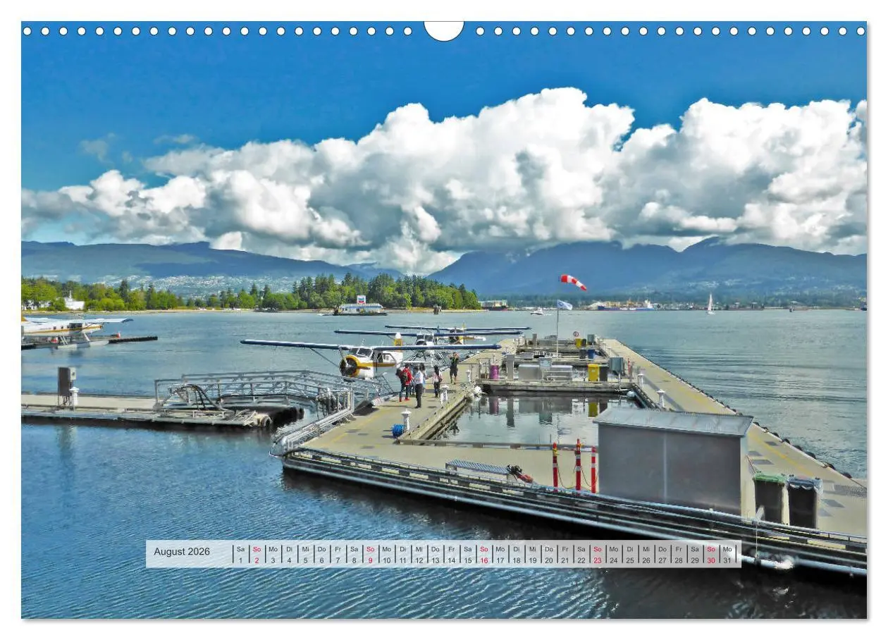 Bild: 9783457777664 | Vancouver Kanada 2026 (Wandkalender 2026 DIN A3 quer), CALVENDO...