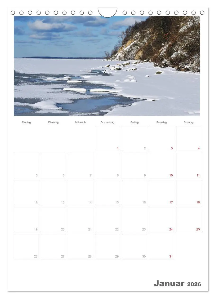 Bild: 9783516487664 | Insel Rügen / Planer (Wandkalender 2026 DIN A4 hoch), CALVENDO...