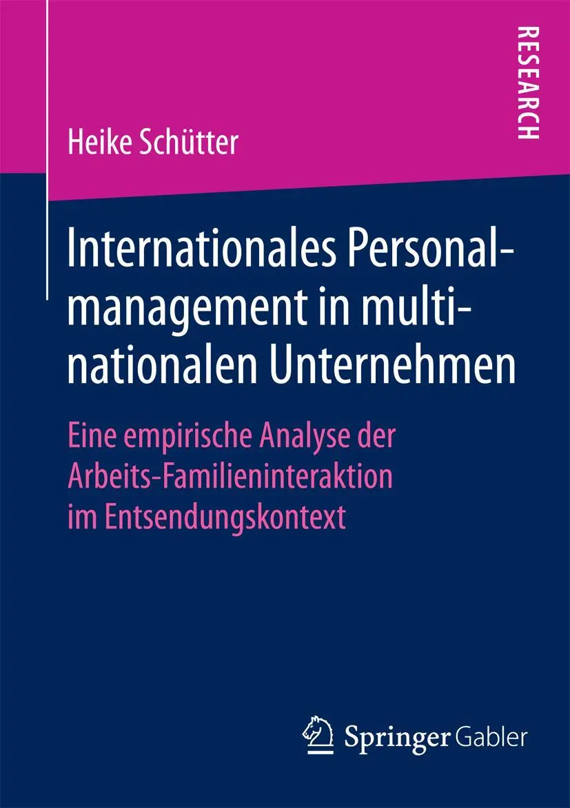 Cover: 9783658127664 | Internationales Personalmanagement in multinationalen Unternehmen | xx