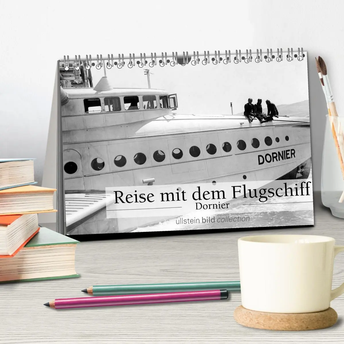 Bild: 9783457767764 | Reise mit dem Flugschiff - Dornier (Tischkalender 2026 DIN A5...