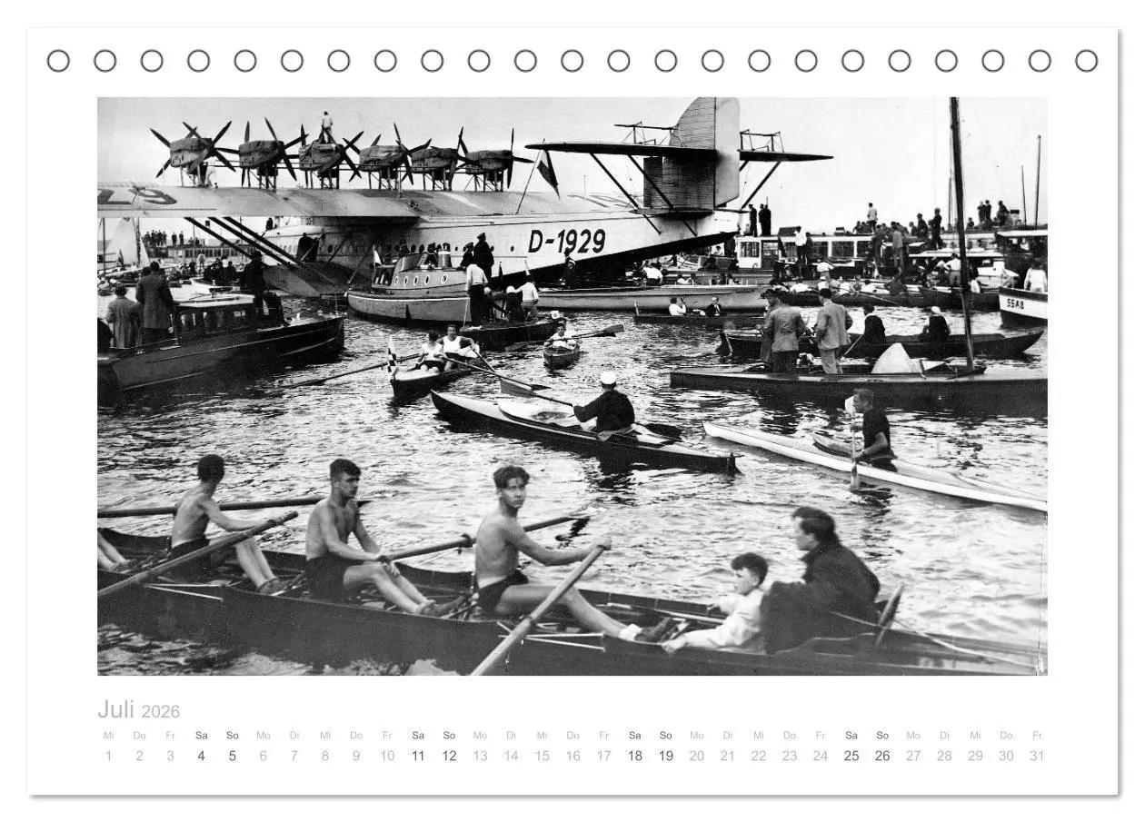 Bild: 9783457767764 | Reise mit dem Flugschiff - Dornier (Tischkalender 2026 DIN A5...