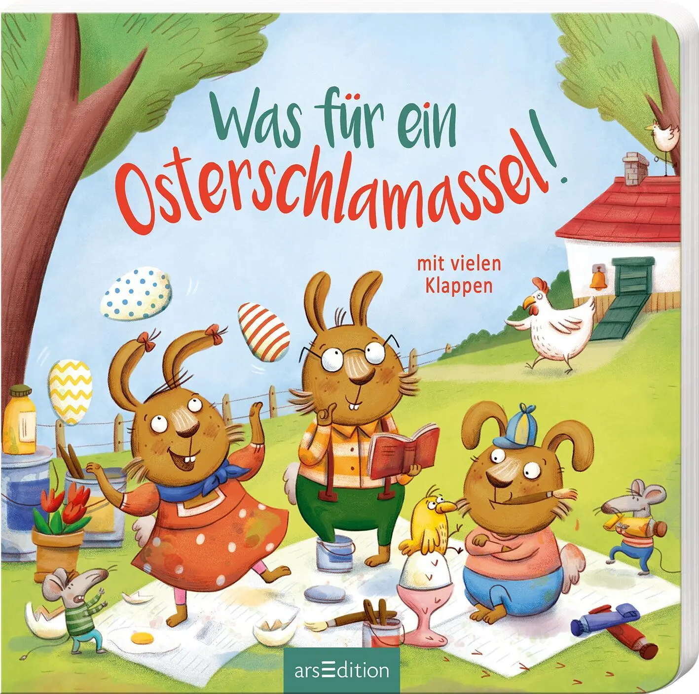 Cover: 9783845847764 | Was für ein Osterschlamassel! | Mit vielen Klappen | Pina Gertenbach