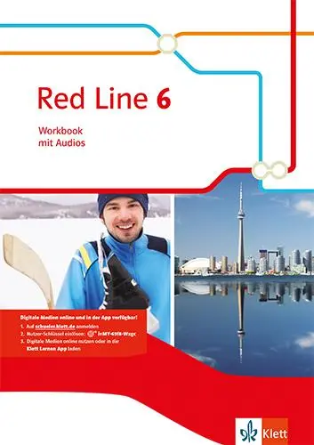 Cover: 9783125487864 | Red Line 6. Workbook mit Audios Klasse 10 | Frank Haß | Bundle | 2019