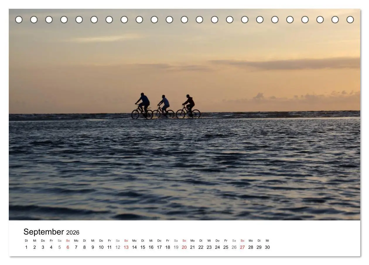 Bild: 9783516157864 | St. Peter Ording 2026 (Tischkalender 2026 DIN A5 quer), CALVENDO...