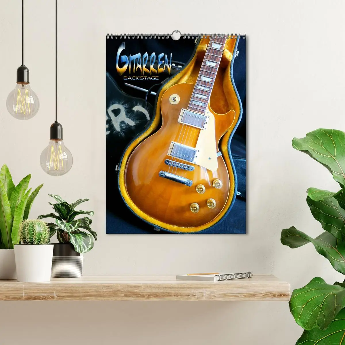 Bild: 9783516397864 | Gitarren backstage (Wandkalender 2026 DIN A3 hoch), CALVENDO...