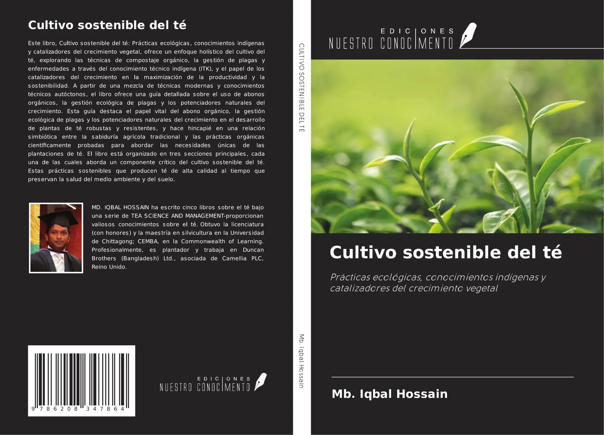 Cover: 9786208347864 | Cultivo sostenible del té | Mb. Iqbal Hossain | Taschenbuch | Spanisch