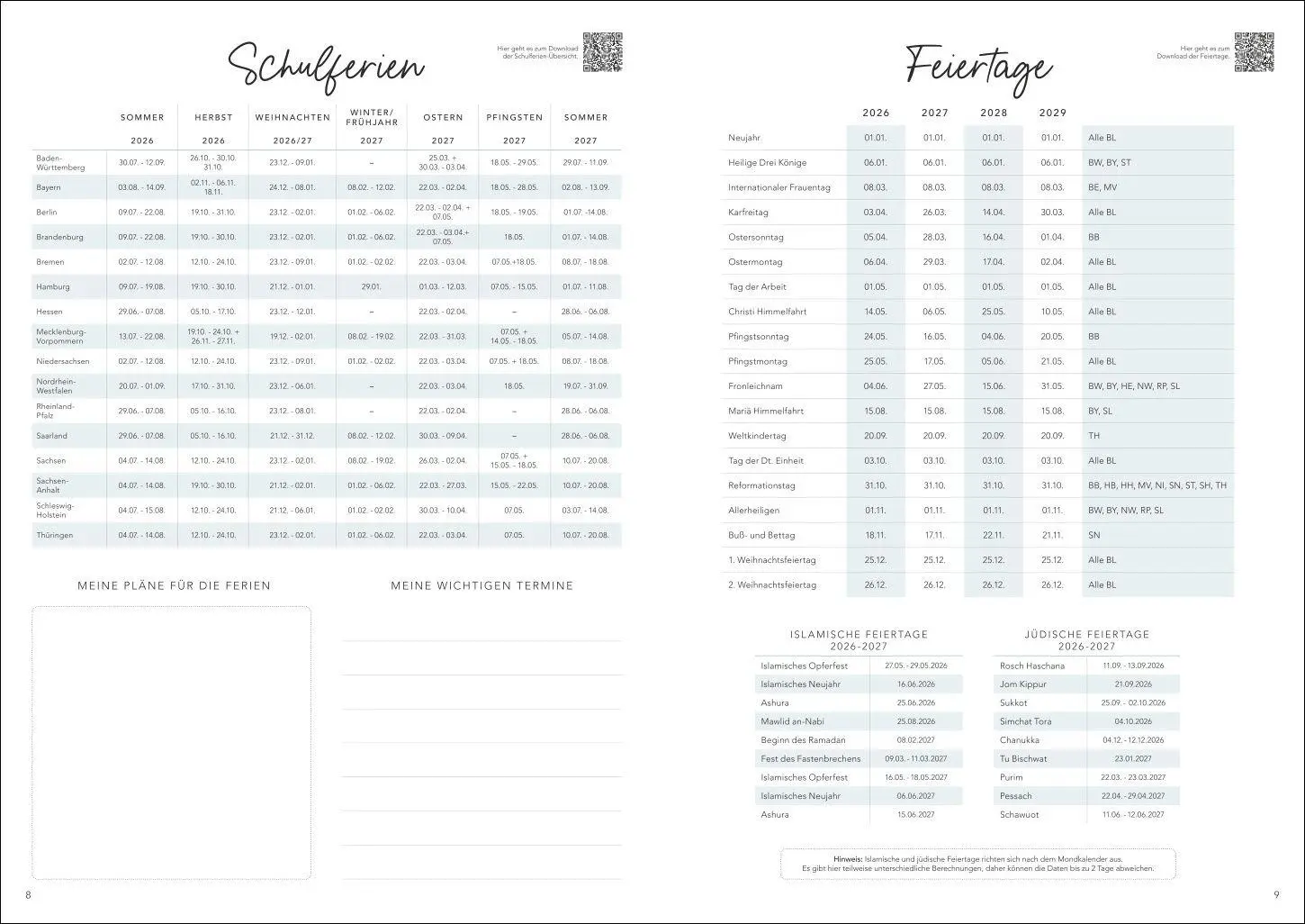 Bild: 9783756417964 | Lehrerkalender 2027 | Kalender | Bürokalender Heye | 192 S. | Deutsch