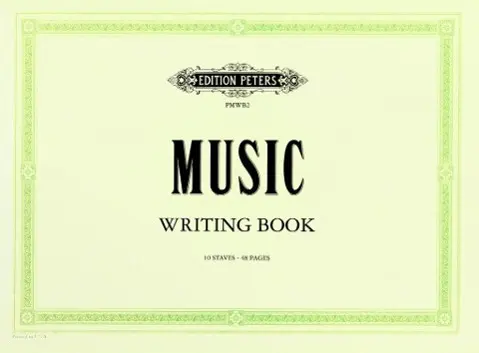 Cover: 9790300757964 | Peters Music Writing Book groß | Edition Peters | Broschüre | 48 S.