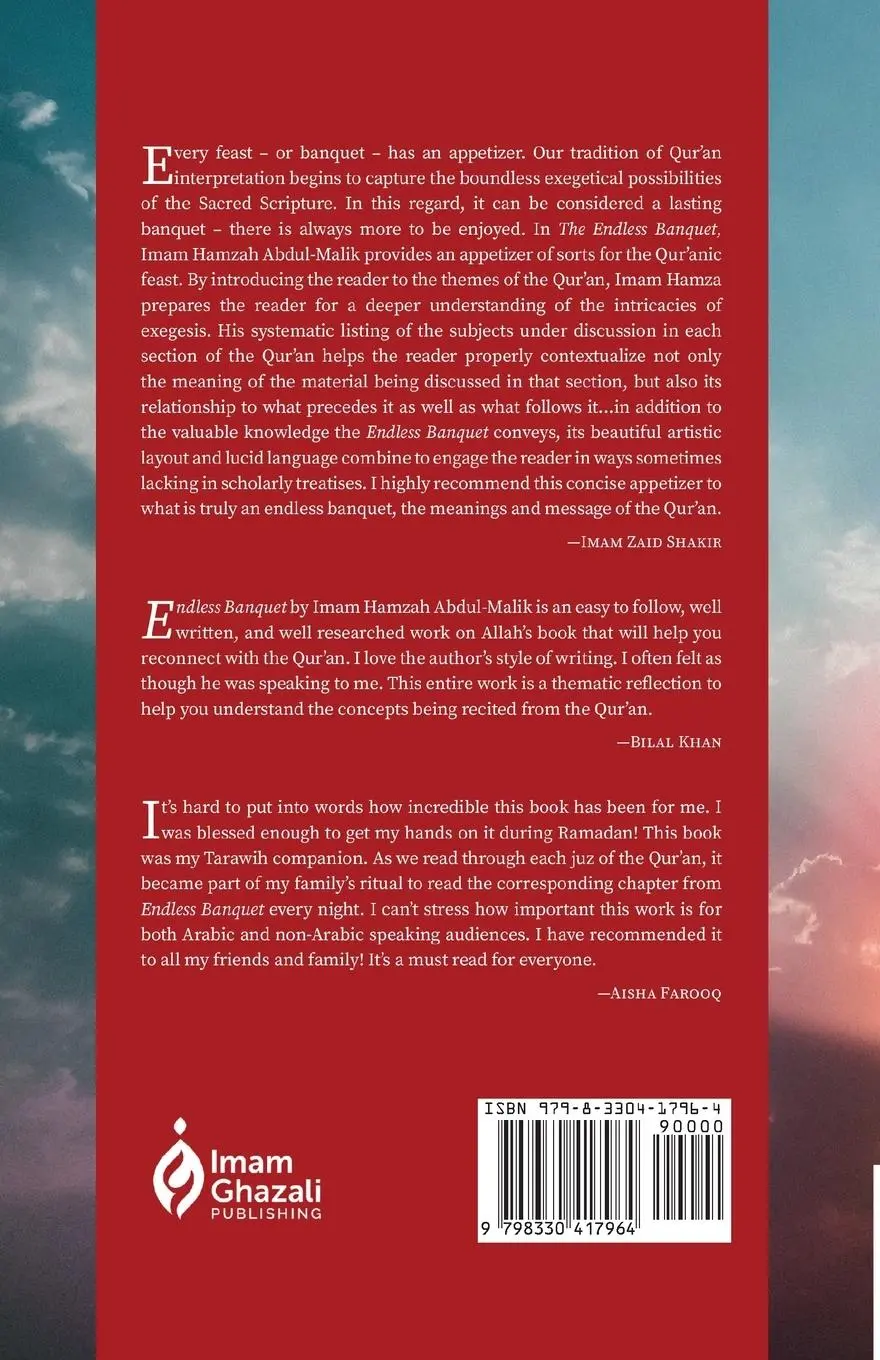 Rückseite: 9798330417964 | [TBC] The Endless Banquet (Volume I) | Hamzah Abdul-Malik | Buch