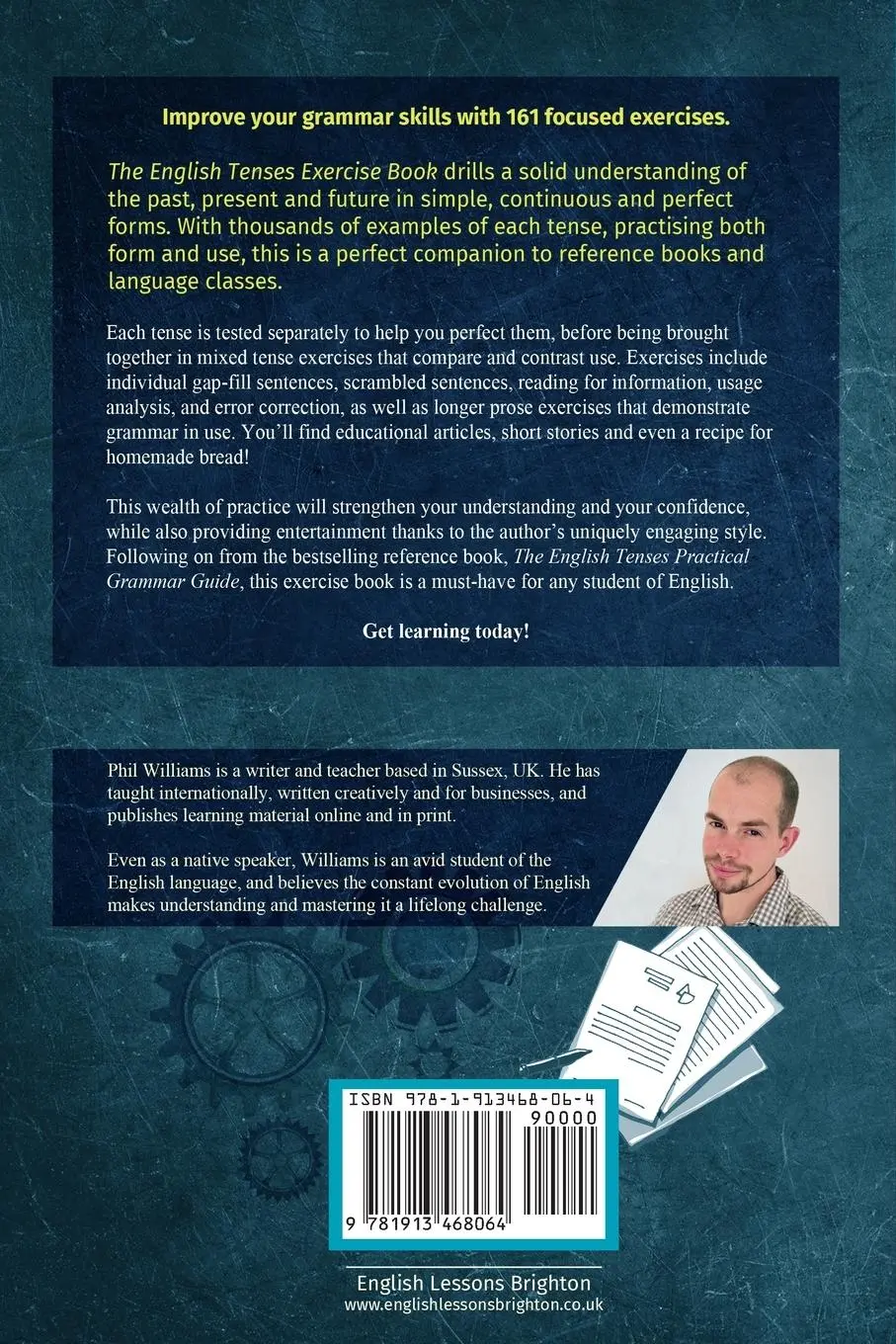Rückseite: 9781913468064 | The English Tenses Exercise Book | Phil Williams | Taschenbuch | 2019