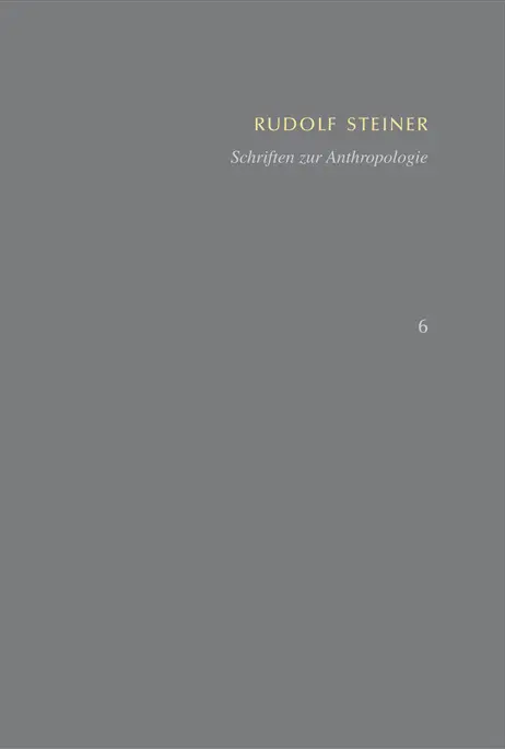 Cover: 9783727458064 | Schriften zur Anthropologie - Theosophie - Anthroposophie | Steiner
