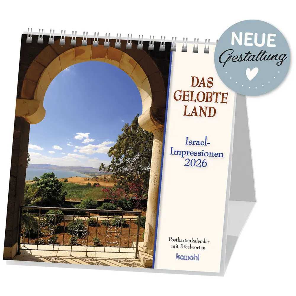 Cover: 9783754878064 | Das Gelobte Land 2026 | Kalender | Spiralbindung | 13 S. | Deutsch