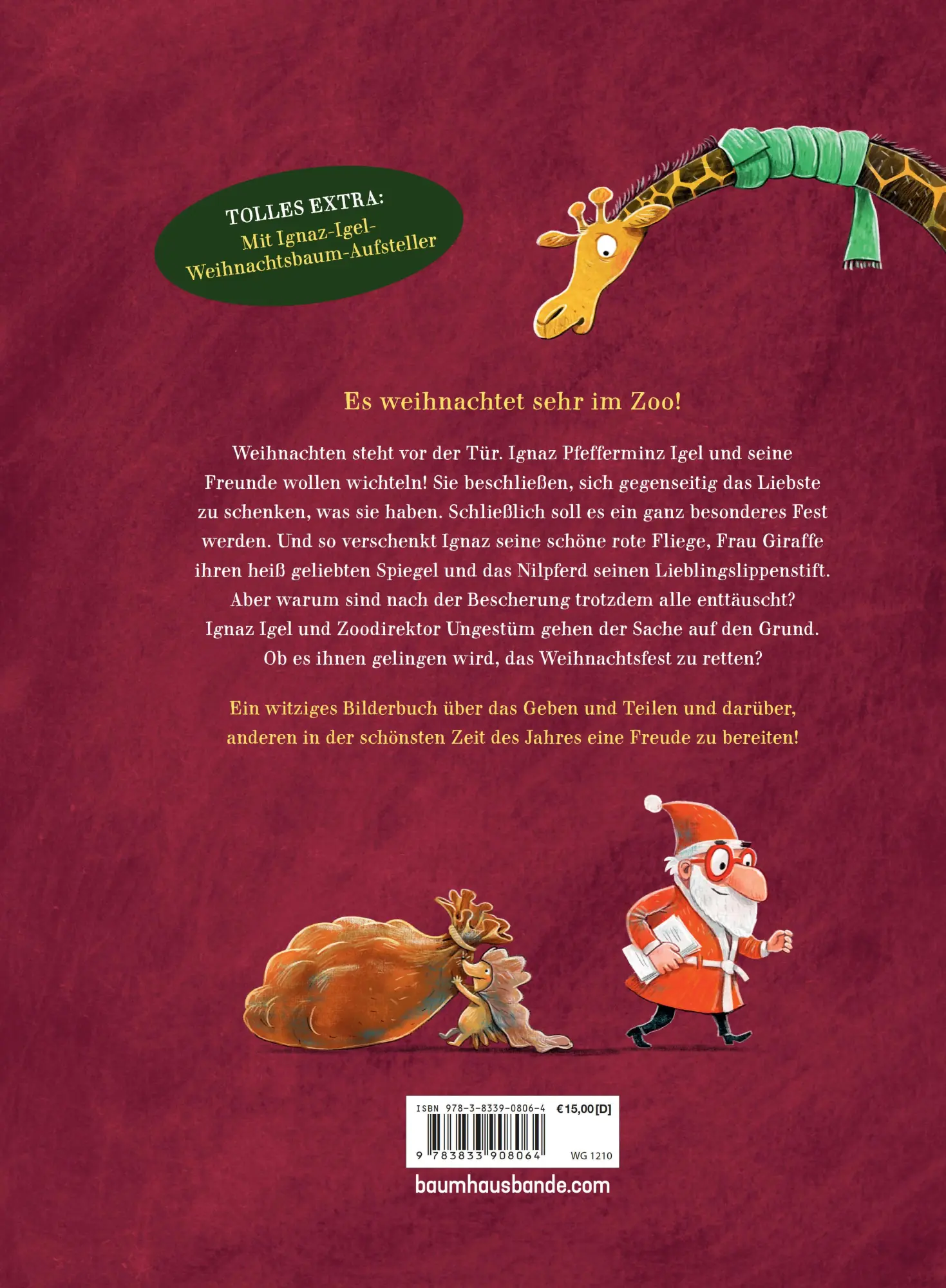 Bild: 9783833908064 | Das große Weihnachtsfest im Zoo | Sophie Schoenwald | Buch | Zoo-Reihe
