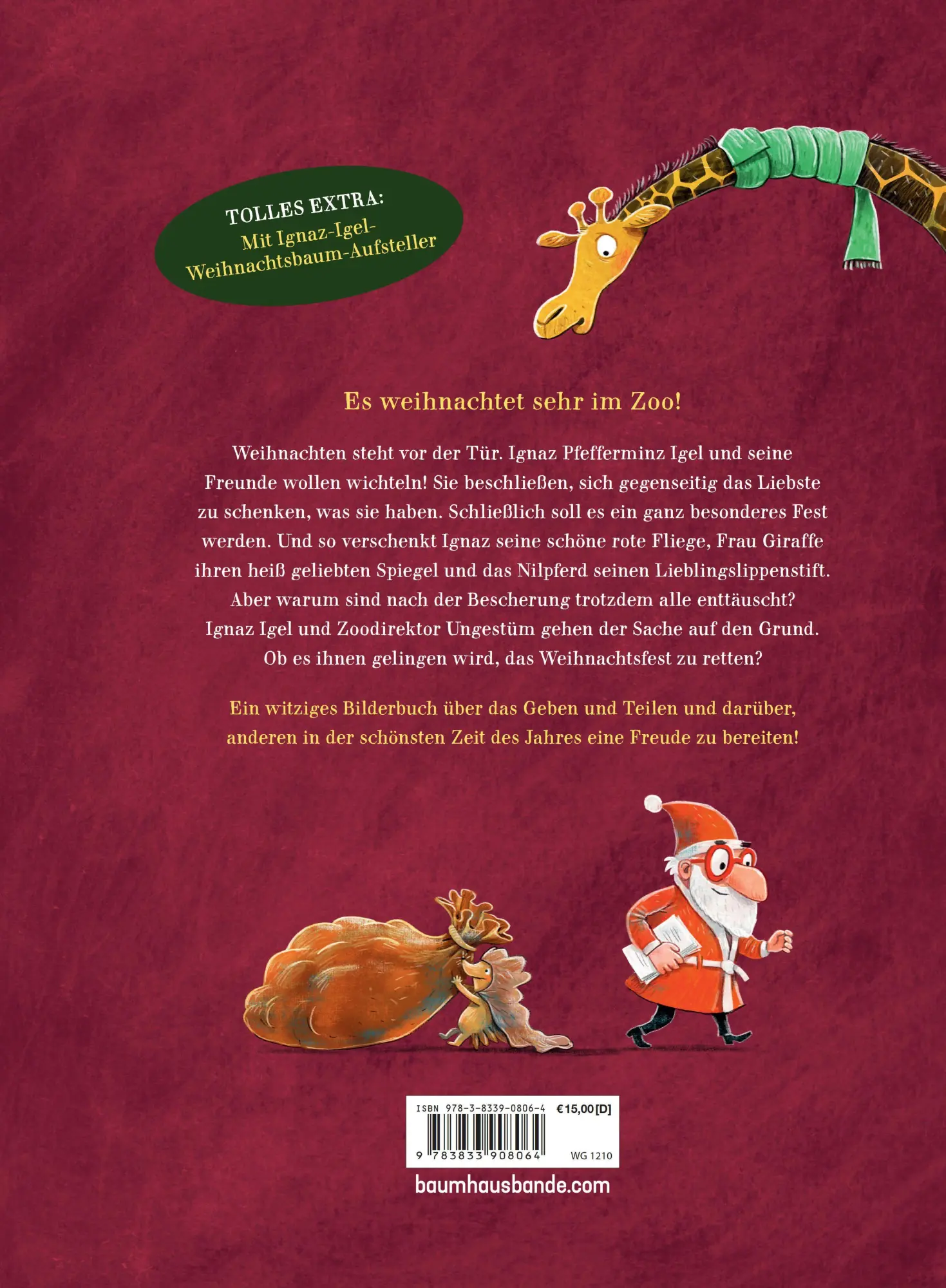 Bild: 9783833908064 | Das große Weihnachtsfest im Zoo | Sophie Schoenwald | Buch | Zoo-Reihe