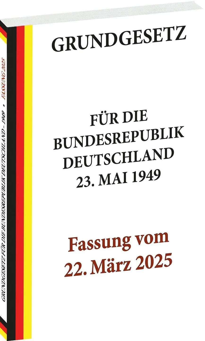 Cover: 9783959668064 | GRUNDGESETZ für die Bundesrepublik Deutschland vom 23. Mai 1949 -...