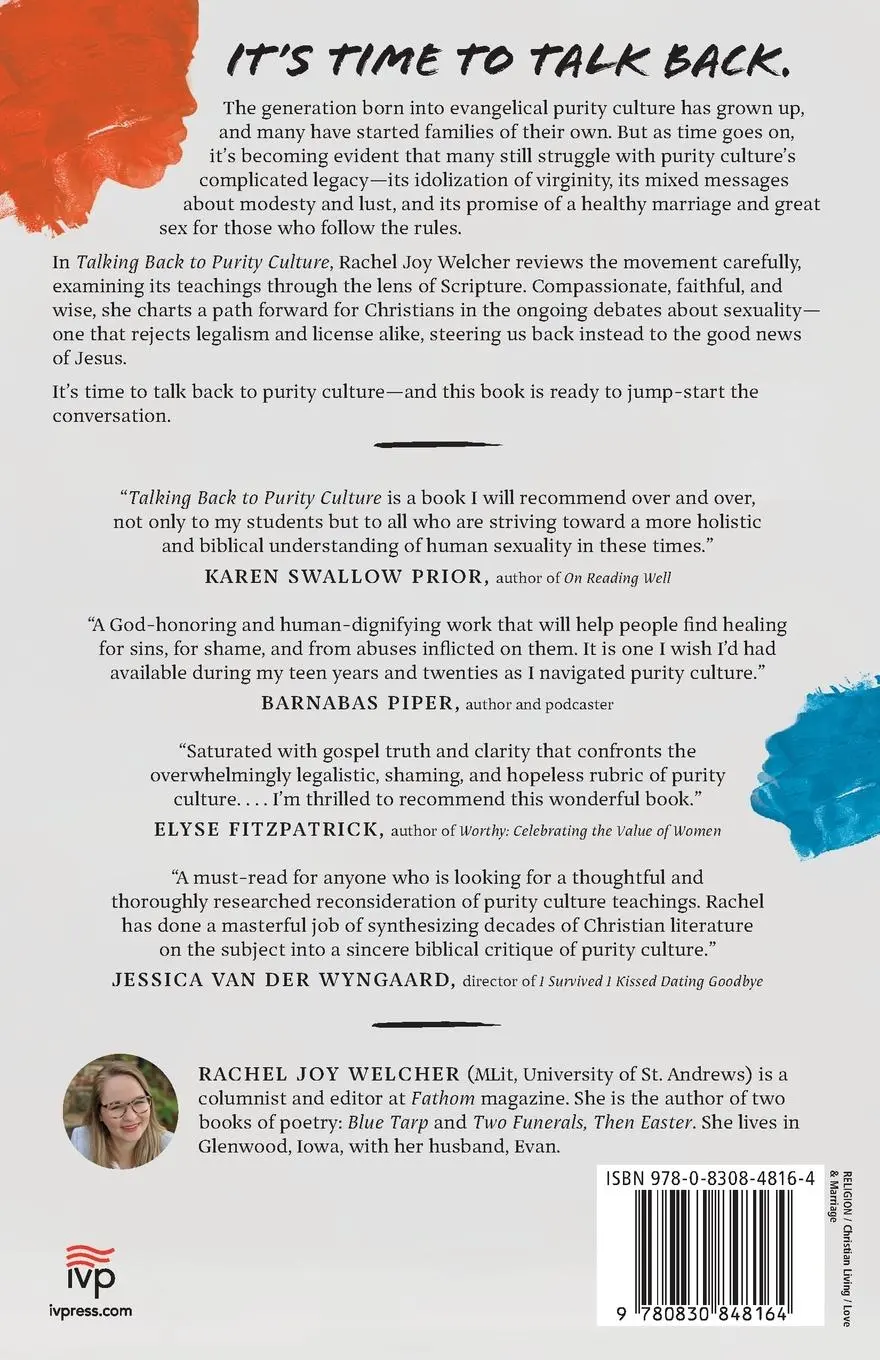 Rückseite: 9780830848164 | Talking Back to Purity Culture | Rachel Joy Welcher | Taschenbuch