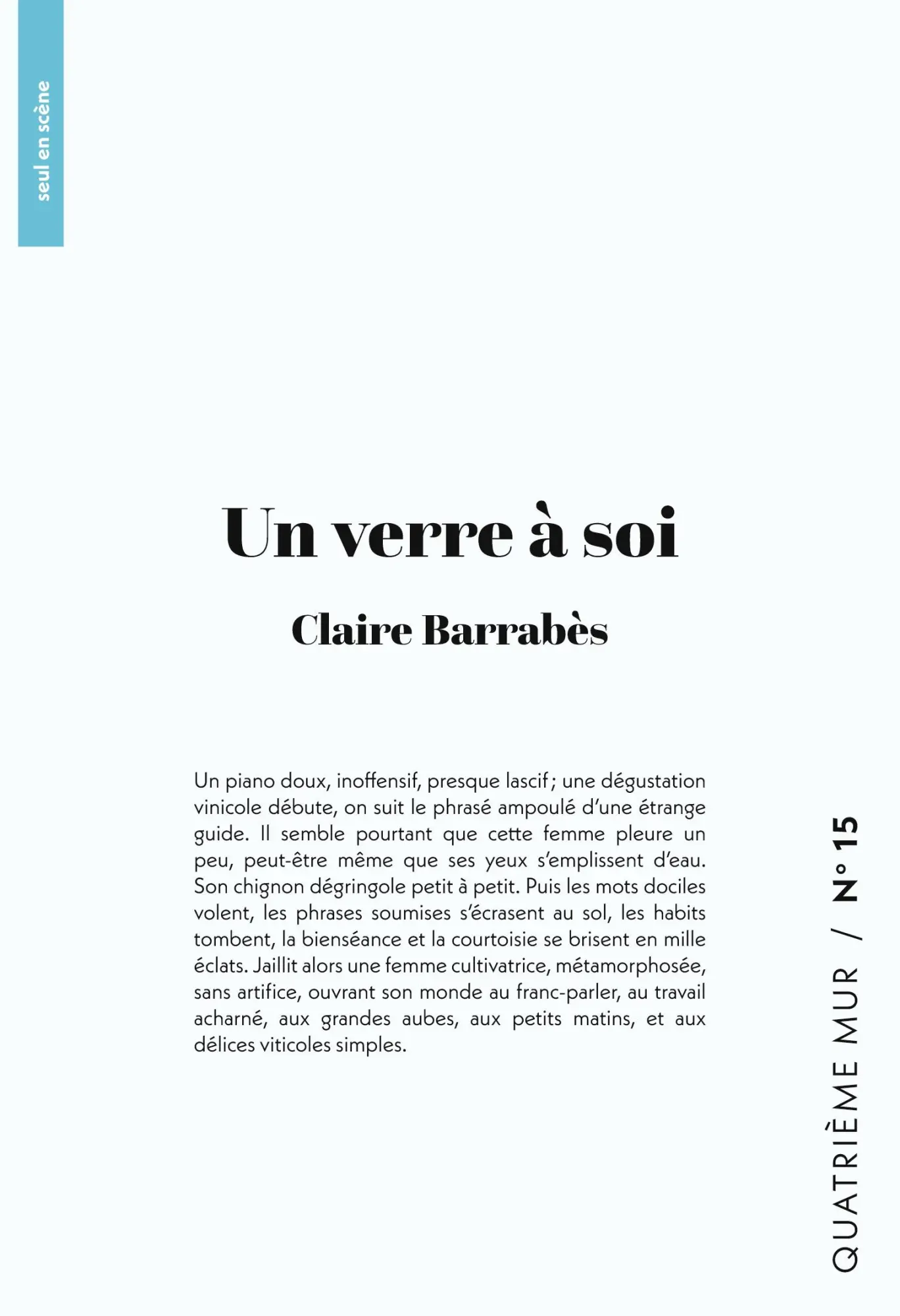 Un verre à soi
