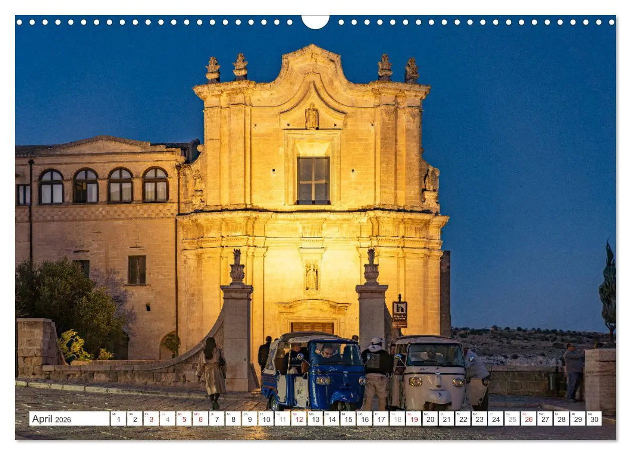 Bild: 9783457318164 | Italiens Welterbe Matera (Wandkalender 2026 DIN A3 quer), CALVENDO...