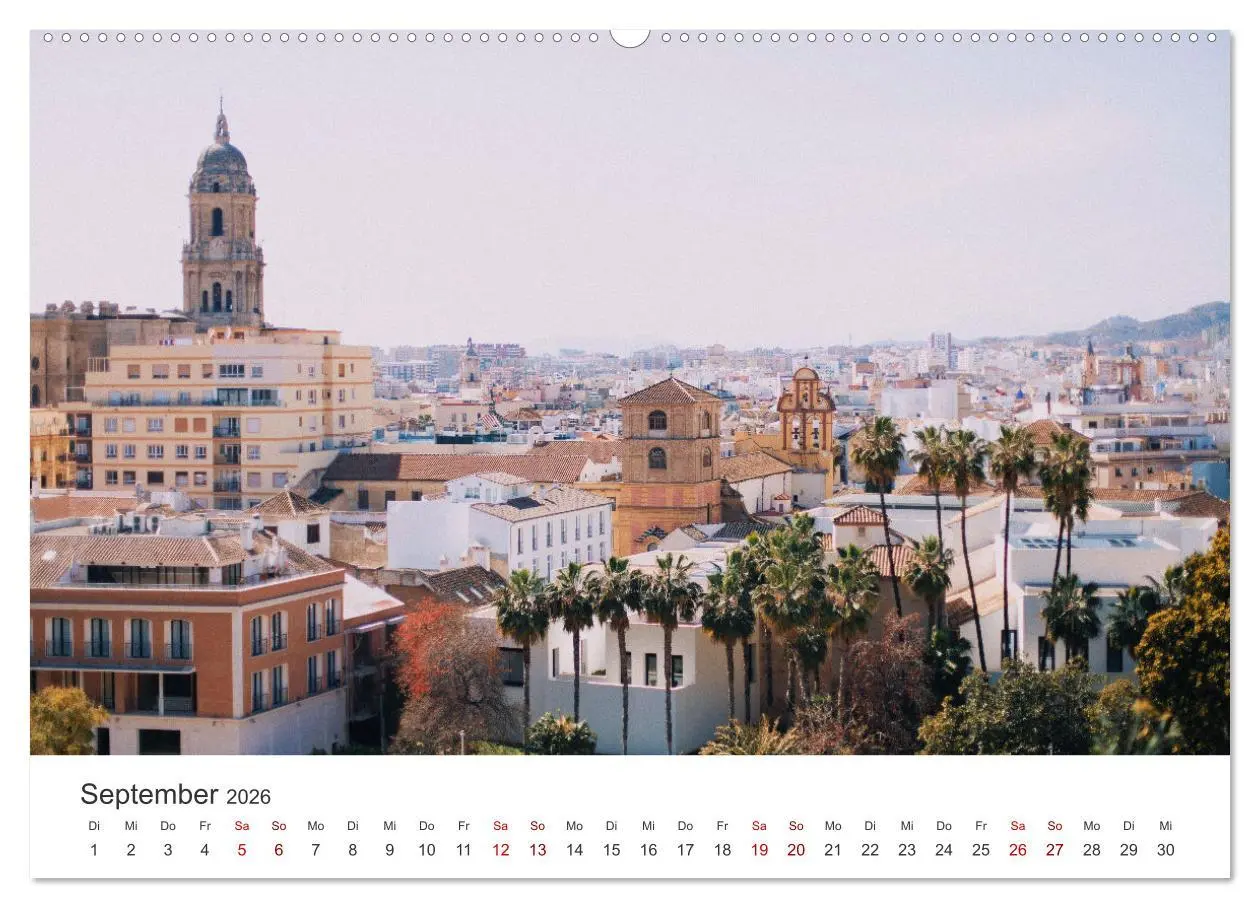 Bild: 9783457558164 | Málaga - Eine Perle in Andalusien. (Wandkalender 2026 DIN A2 quer),...