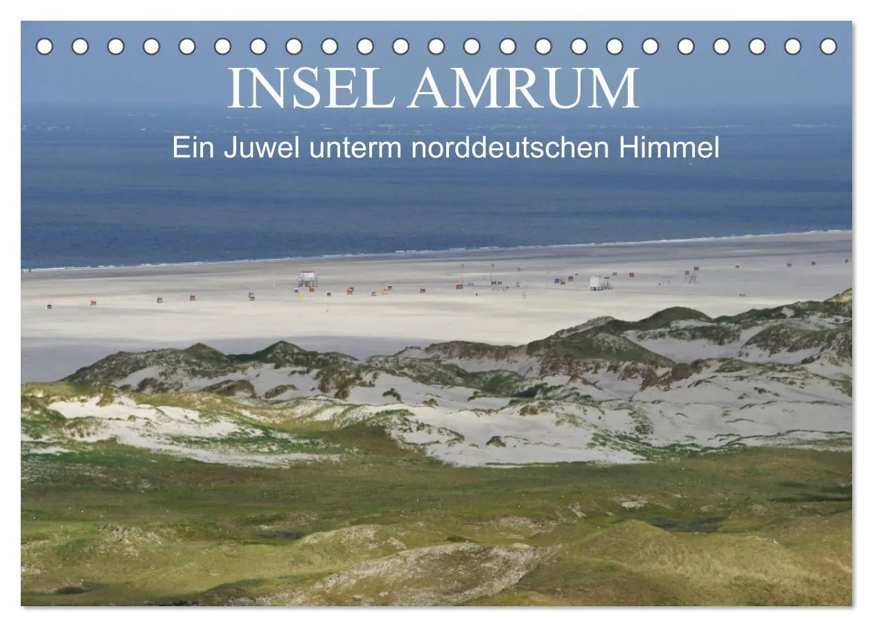 Cover: 9783457868164 | Insel Amrum - Ein Juwel unterm norddeutschen Himmel (Tischkalender...
