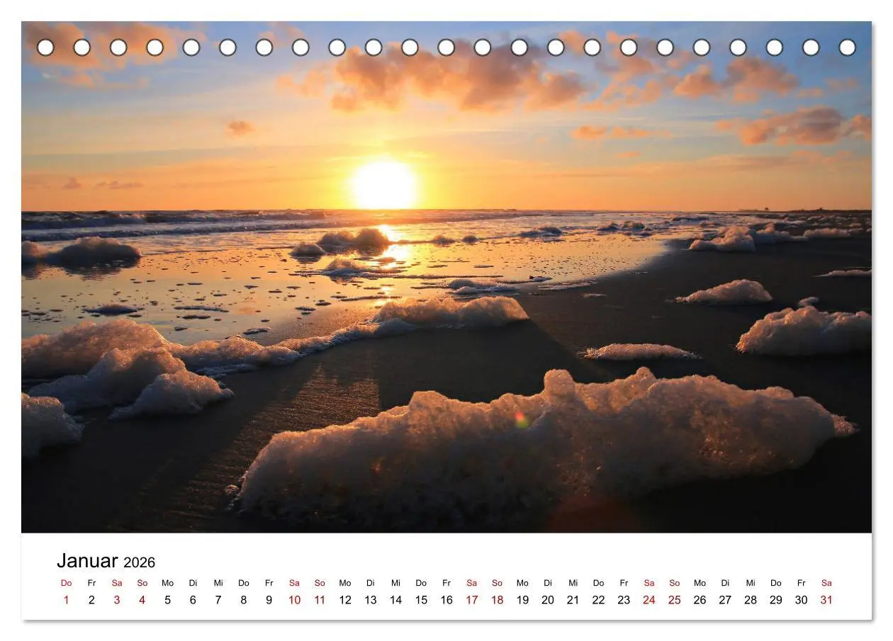 Bild: 9783457868164 | Insel Amrum - Ein Juwel unterm norddeutschen Himmel (Tischkalender...