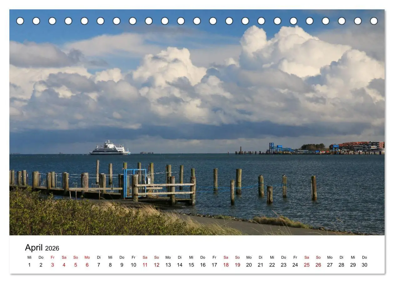 Bild: 9783457868164 | Insel Amrum - Ein Juwel unterm norddeutschen Himmel (Tischkalender...