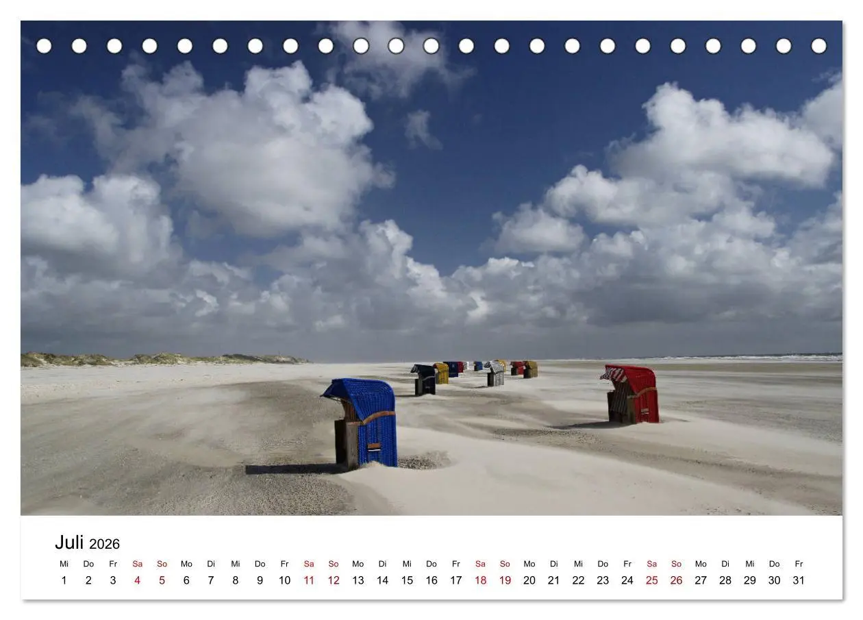 Bild: 9783457868164 | Insel Amrum - Ein Juwel unterm norddeutschen Himmel (Tischkalender...