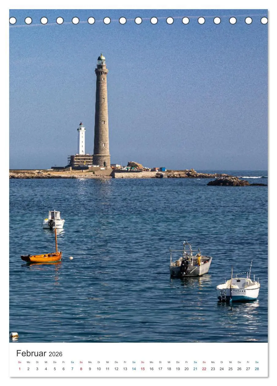 Bild: 9783516338164 | Leuchtturm-Legenden im Westen der Bretagne (Tischkalender 2026 DIN...