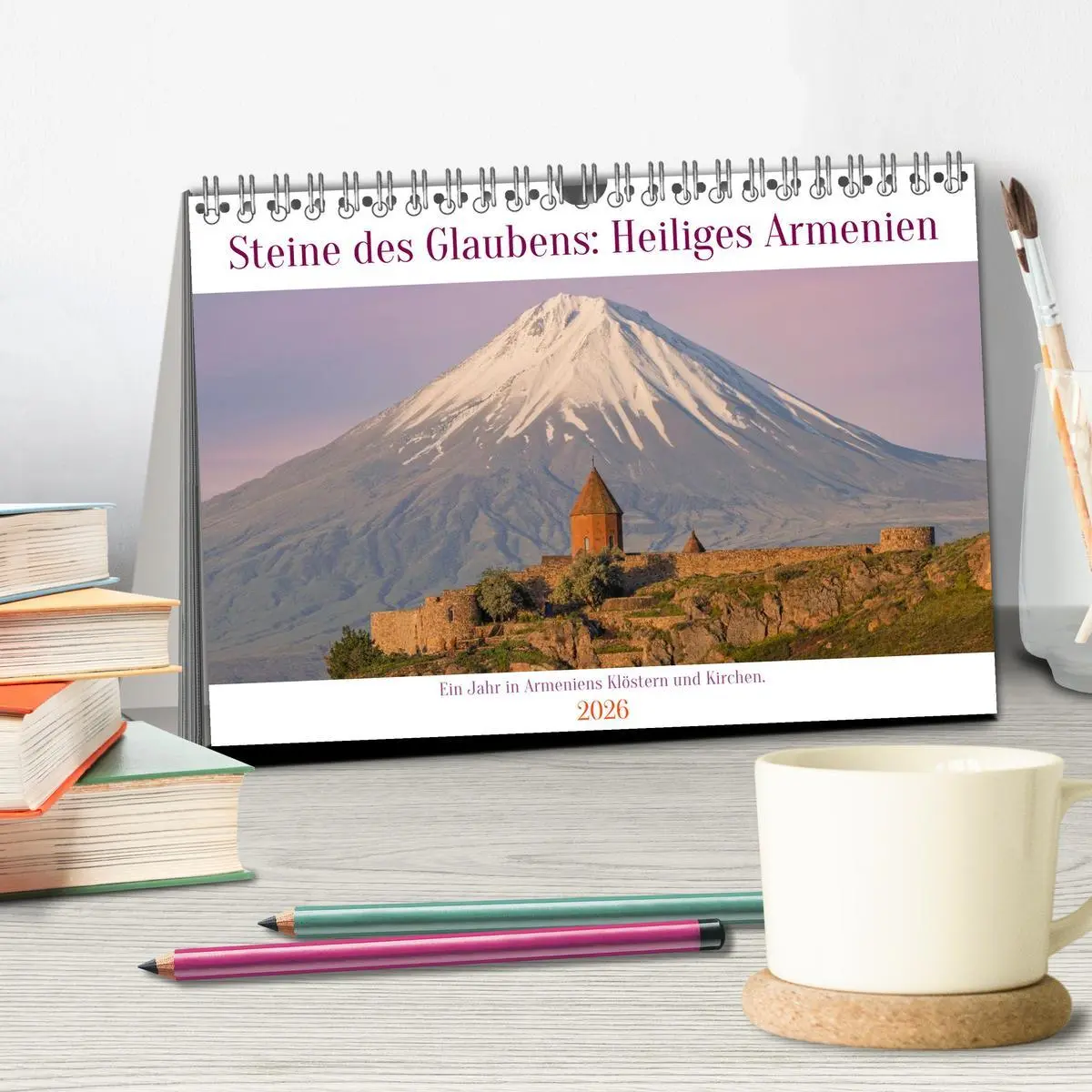 Bild: 9783516648164 | Steine Des Glaubens: Heiliges Armenien (Tischkalender 2026 DIN A5...