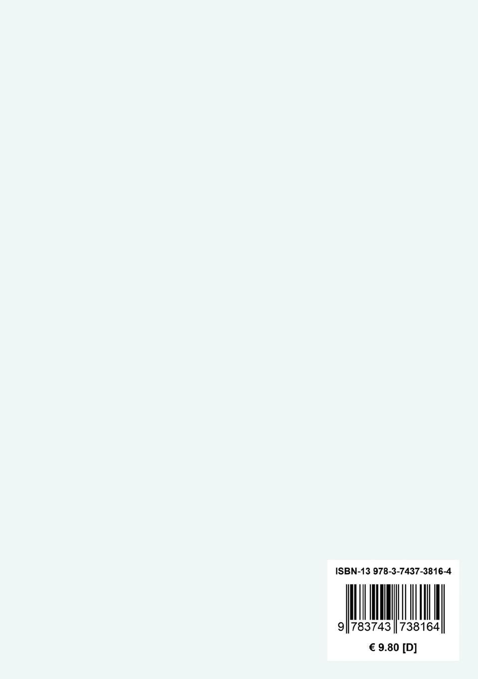 Rückseite: 9783743738164 | Wunderwelten | Friedrich Wilhelm Mader | Taschenbuch | Paperback